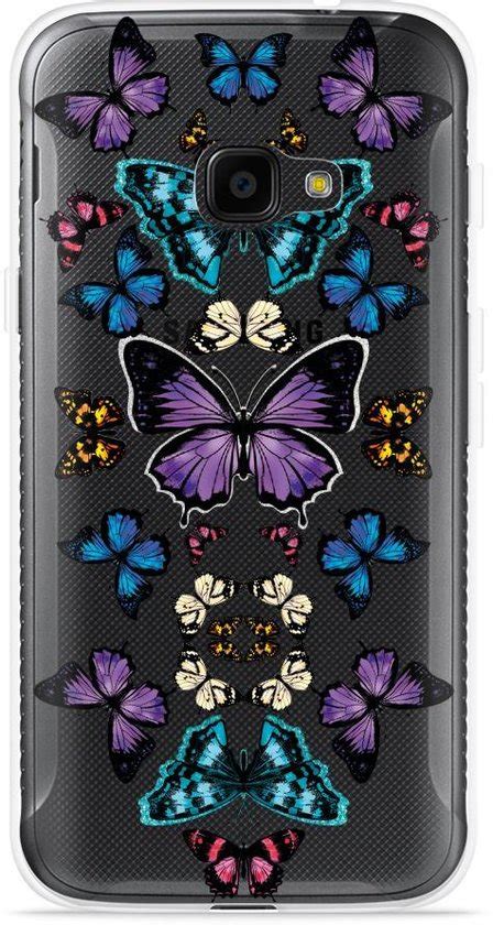 Galaxy Xcover 4s Hoesje Vlinder Symmetrie Designed By Cazy Bol