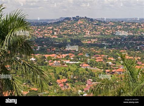 Panoramic View To North Kampala From Summit View Hill Kololo Hill