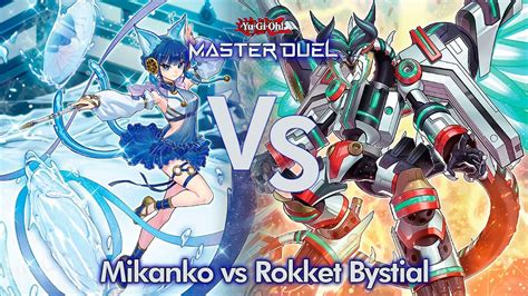 Yu Gi Oh Master Duel Mikanko Vs Rokket Bystial YouTube