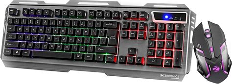 Zebronics Wireless Keyboard Mouse Combo, 43% OFF