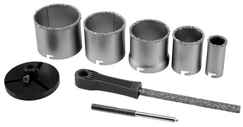 Warrior 57708 9 Piece Carbide Grit Hole Saw Set Owners Manual