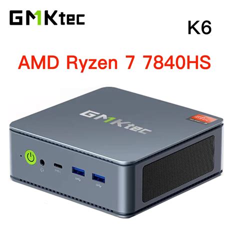 Gmktec K Amd Ryzen Hs Mini Pc Windows Pro Ddr Nvme Ssd Pcie