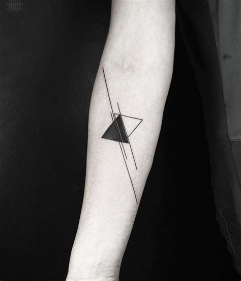 Geometric Triangle Tattoos