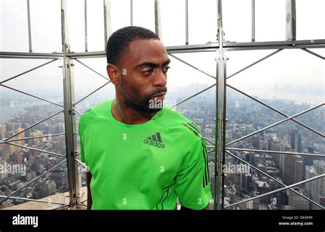 June Manhattan New York U S TYSON GAY American Olympic Sprinter And The Second