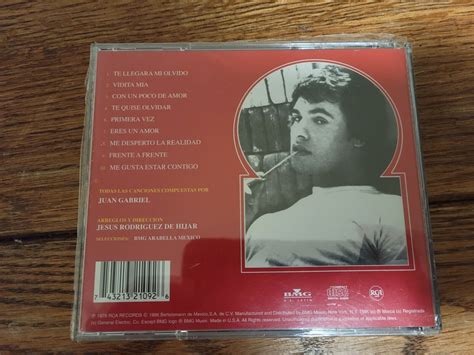 Rare Juan Gabriel Con Mariachi Te Llegara Mi Olvido CD New EBay