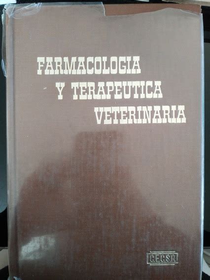 Manual De Farmacologia Veterinaria Plumb En Mercado Libre M Xico