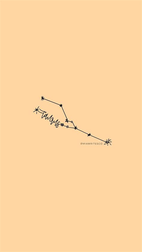 Taurus Aesthetic Taurus Constellation Hd Phone Wallpaper Pxfuel