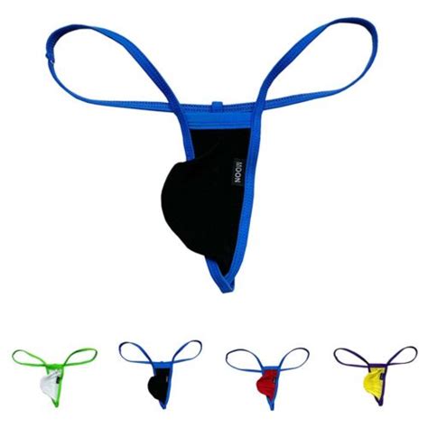 Brand New Men S Thong Ice Silk T Back Underwear Brief Ice Silk Lingerie