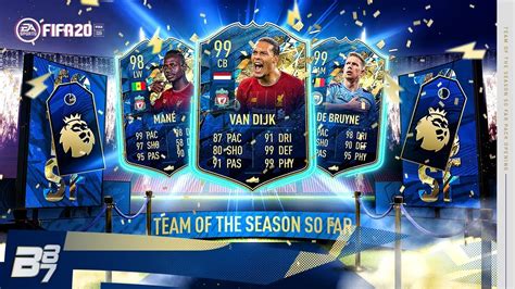 Its Here The Premier League Team Of The Season Fifa 20 Ultimate