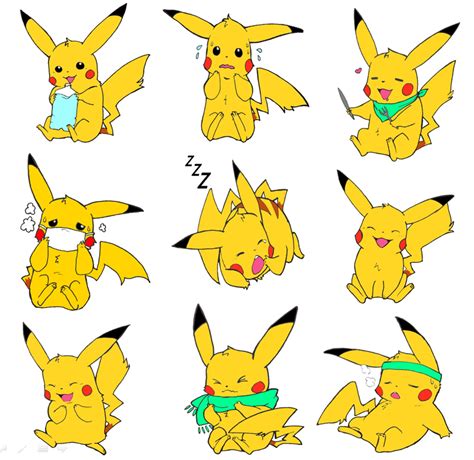 Pikachu Feelings By Maff Chan On Deviantart