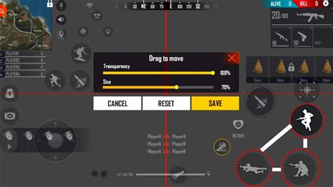 Free Fire Best Custom Hud Adjustments Guide Gamingonphone