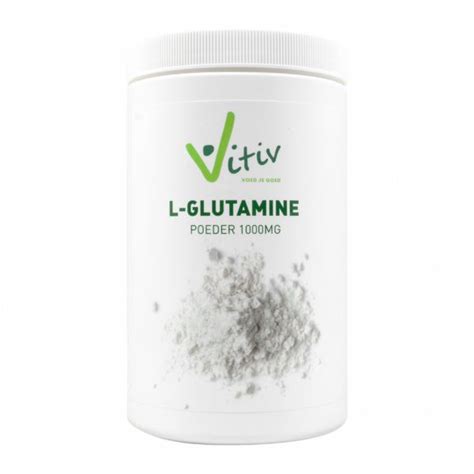 L Glutamine Poeder Mg Gram Vitiv Nl