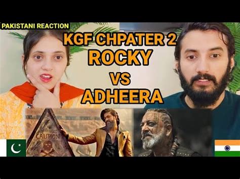 Pakistani Reacts To Rocky Vs Adheera Scene Kgf Yash Sanjay Dutt