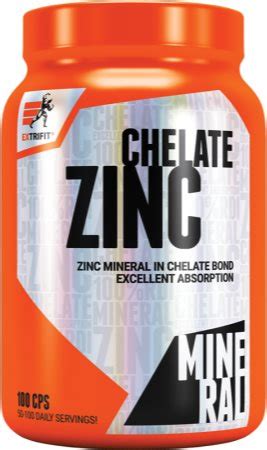 Extrifit Zinc Chelate Kapseln Zur Unterst Tzung Der Normalen Funktion