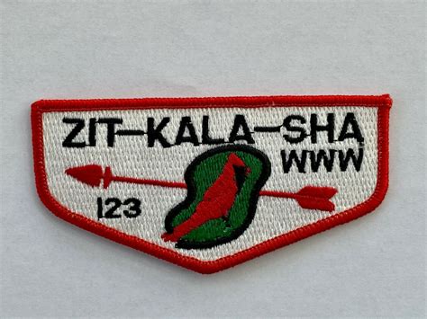 ZIT KALA SHA LODGE 123 OA FLAP NO FDL ERROR ISSUE 1980S EBay