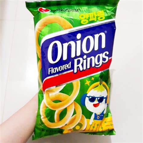 Jual Nongshim Onion Flavored Rings 90gr Besar Keripik Onion Ring