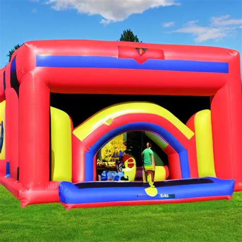 KREA Walmart As An Inflatable Bounce House Daylight Hd Photo