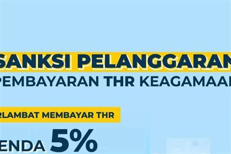 Sanksi Dan Denda Menanti Perusahaan Yang Telat Atau Tidak Memberikan