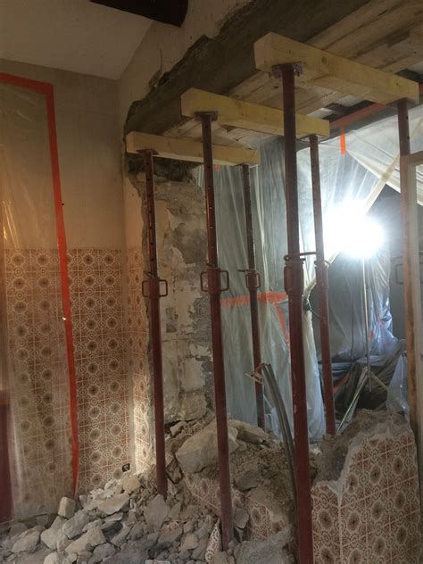 création d une ouverture dans un mur de pierre travaux renovation