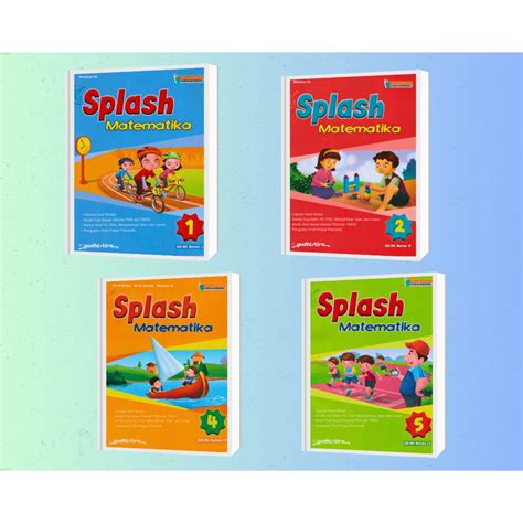 Jual Buku Paket Splash Matematika SD Kelas 1 2 4 5 Kurikulum Merdeka