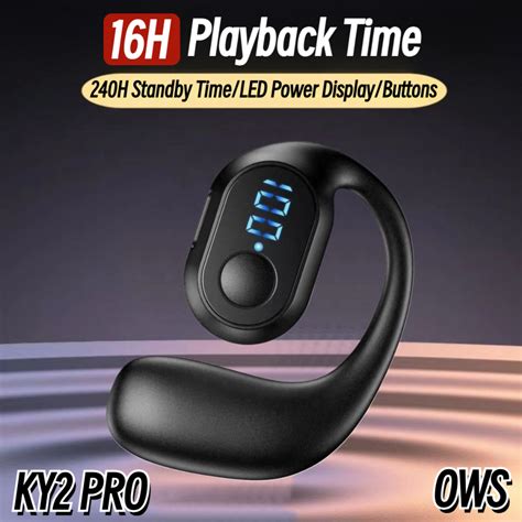 Ows Ky2 Pro Single Ear Earbuds Bluetooth Wireless Earphonetws Big