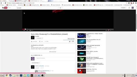 Giveaway Auflösung YouTube