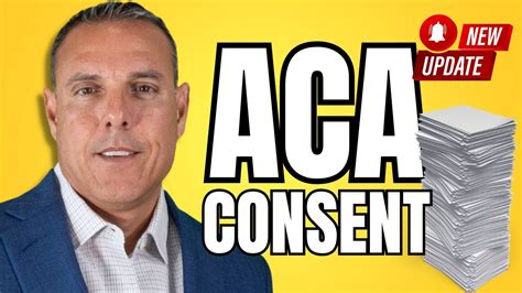 Aca Consent Forms Unveiled Agent S Secret To Seamless Enrollment