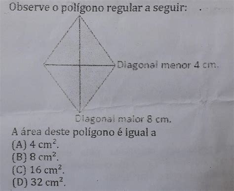 observe o polígono regular a seguir A área deste polígono é igual a a