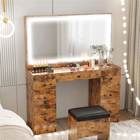 50 Best Makeup Vanity Table With Lights Foter