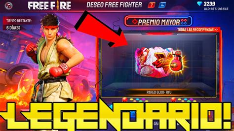 Asi Funciona El Nuevo Evento Web Deseo Free Fighter Free Fire Youtube