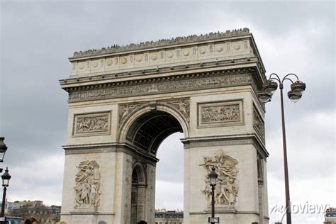 Arc De Triomphe Arch Of Triumph On Charles De Gaulle Etoile Place