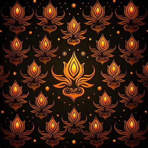 Premium Ai Image Indian Festival Diwali Celebrations Pattern