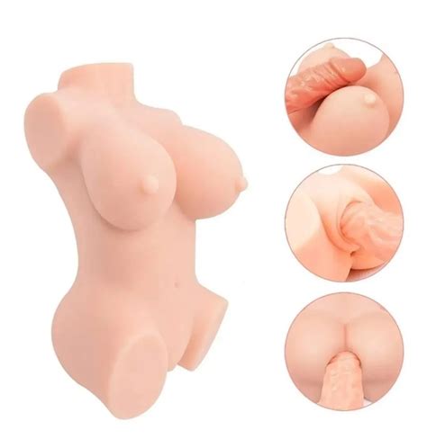 Masturbador Masculino Torso Senos Vagina Y Ano Super Realista Luegopago