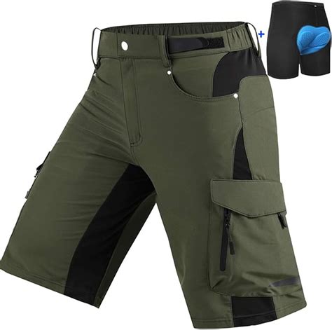 Amazon Cycorld Mountain Bike Shorts Mens Padded Mtb Biking Baggy