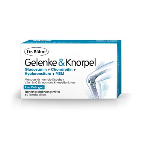 DR BÖHM Gelenk Knorpel Filmtabletten 60 Stück online bestellen