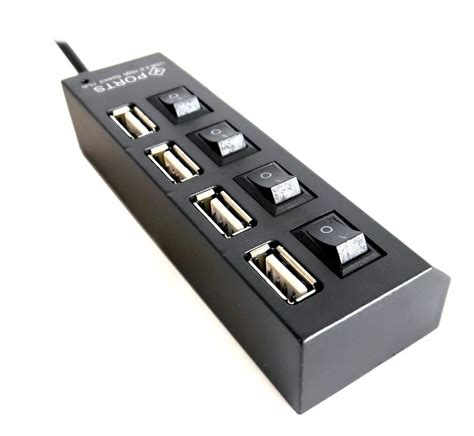 Hub Concentrador Usb 4 Puertos Switch Computadoras E 5300 En Mercado Libre