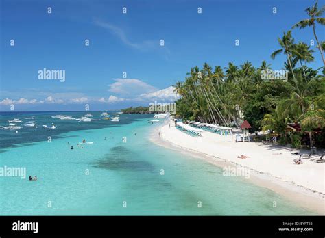 Bohol Philippines Jun 1 2015 Alona Beach In Panglao Island Bohol