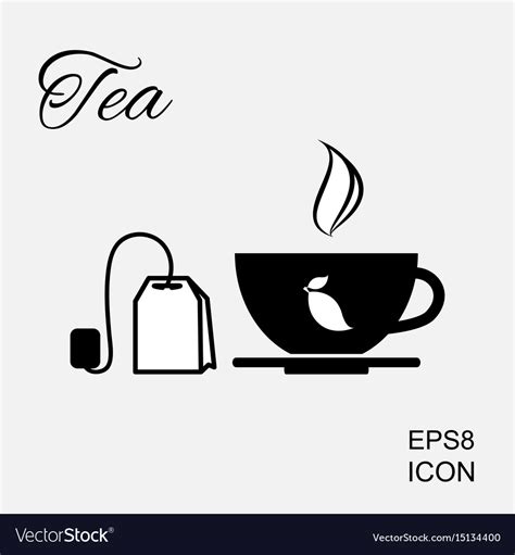 Cup Of Hot Tea Icon Royalty Free Vector Image VectorStock