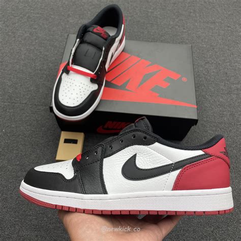 Air Jordan 1 Retro Low Og Black Toe Cz0790 106