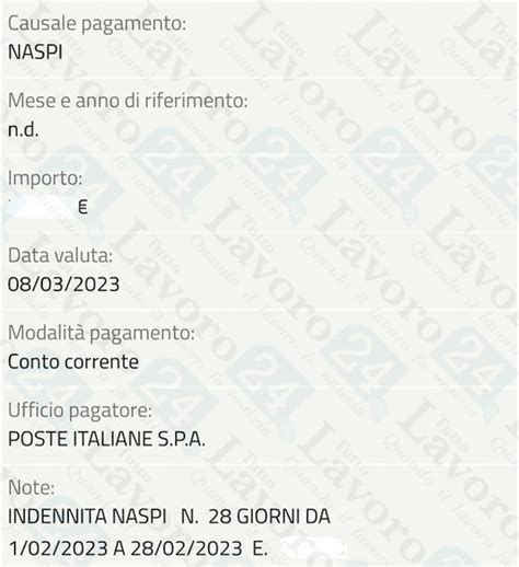 Naspi Marzo Inps Paga In Date Foto Tuttolavoro