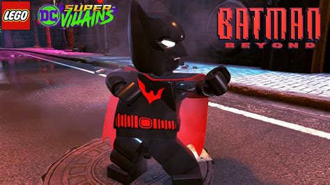 Lego Dc Super Villains Batman Beyond Free Roam Gameplay Custom Character Youtube