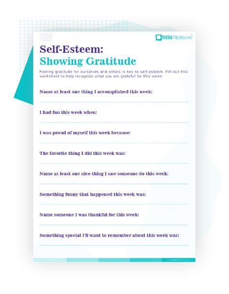 Self Concept Worksheet - Worksheets For Kindergarten