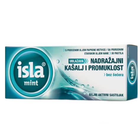 Isla Mint Pastile Za Grlo Bez E Era Ljekarne Perak Webshop