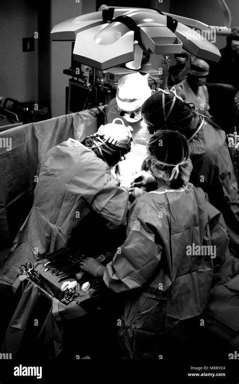 Surgeons At Work Stock Photo Alamy