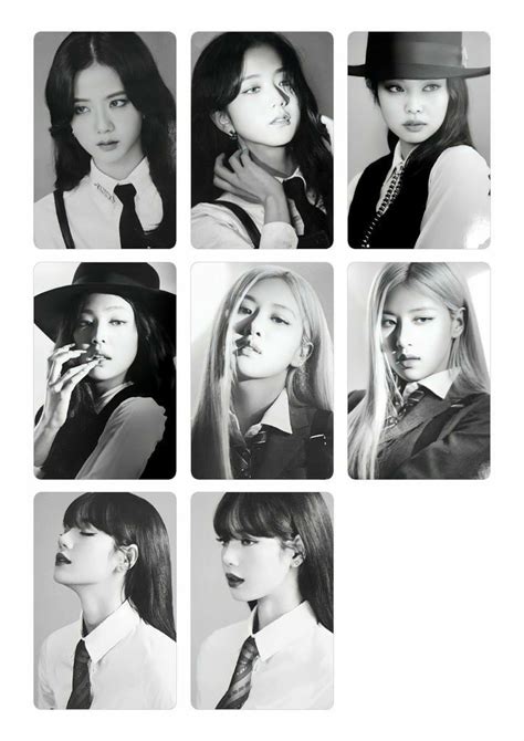 Ghim trên blackpink photocards Hình ảnh Mô hình giấy Nhật ký nghệ thuật