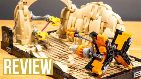 Lego Star Wars Podrennen In Mos Espa Diorama Review