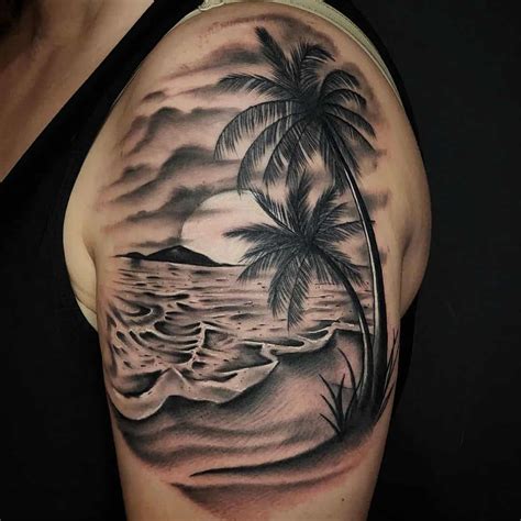 50 Beach Tattoo Ideas Inspiring Designs For Ocean Lovers