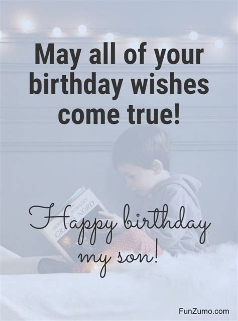 birthday wishes  son happy birthday quotes messages funzumo