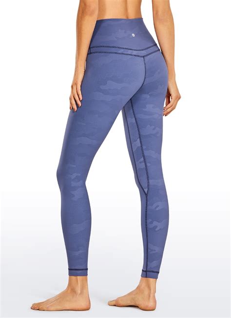 Crz Yoga Women S Naked Feeling High Rise Tight Yoga Pants Workout Fitness Leggings With High