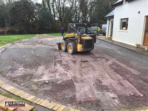 Tar and Chip Driveway Installation - All Stone Driveways